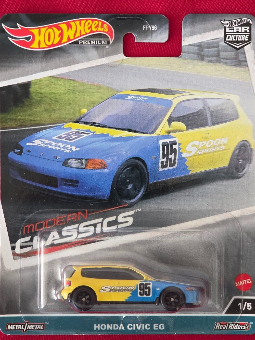 2022 HOT WHEELS, PREMIUM REAL RIDERS, COMPLETE SET OF THE MODERN CLASSICS CARS!!